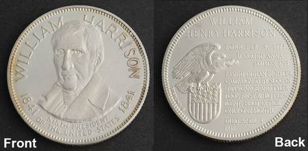 Presidential Medallion Sterling by Franklin Mint