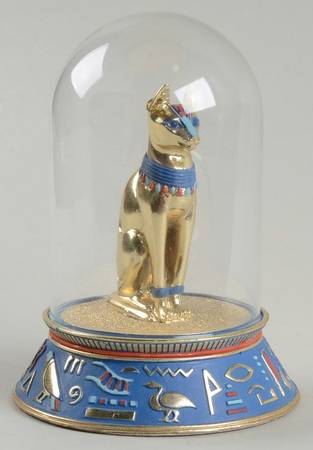 The Treasures of Ancient Egypt The Sacred Bast Cat - Boxed