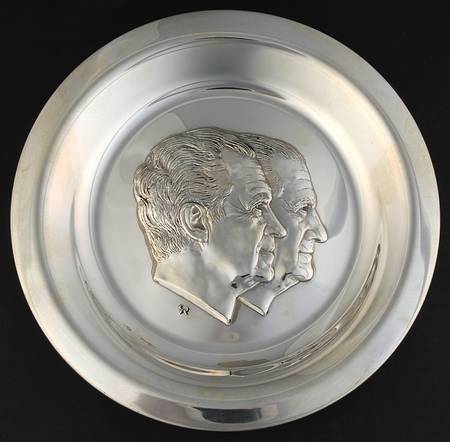Inaugural Plate by Franklin Mint
