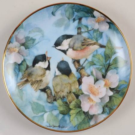 Carolyn Shores Wright Birds by Franklin Mint