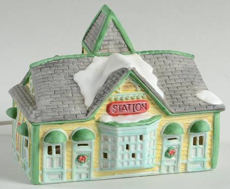 Pleasantville 1893 Railroad Station - With Box
