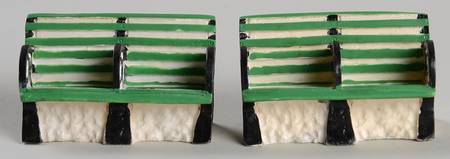 Pleasantville 1893 Park Bench-Set Of 2 - Boxed