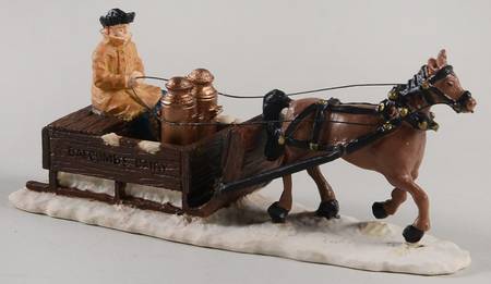 Pleasantville 1893 George Balcomb On The Milk Sled - Boxed