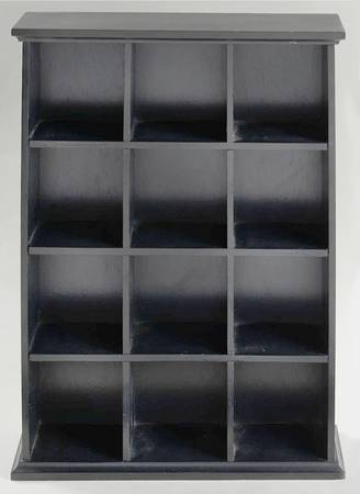Treasures of the Imperial Courts Wood Display Case-Black - No Box