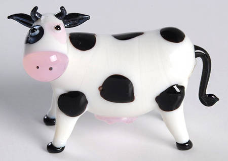 Glass Menagerie Crazy Cow-2 3/4" L - With Box