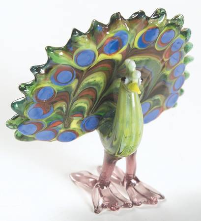 Glass Menagerie Peacock - Boxed