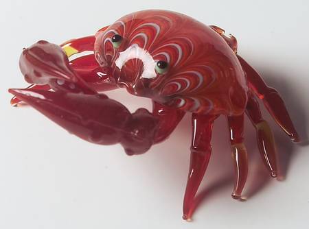 Glass Menagerie Crab-3 3/4" W - Boxed