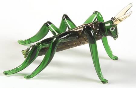 Glass Menagerie Grasshopper - Boxed