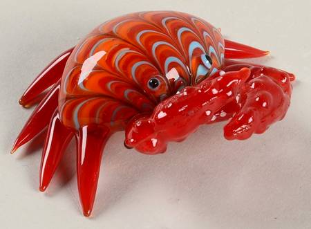 Glass Menagerie Pincher-Crab-3 3/4" W - Boxed