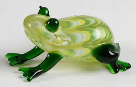 Glass Menagerie Frog-2 3/4" W - Boxed