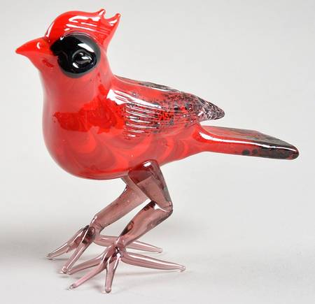 Glass Menagerie Cardinal-4 1/4" L - Boxed