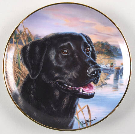 Labrador Retrievers-Randy Mcgovern Awaiting His Master's Call - No Box