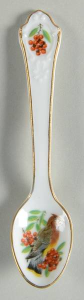 Garden Birds Spoon Collection Cedar Waxwing - No Box