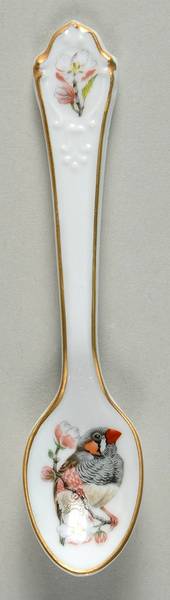 Garden Birds Spoon Collection Zebra Finch - No Box