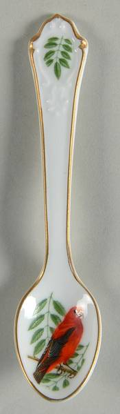 Garden Birds Spoon Collection Scarlet Tanger - No Box