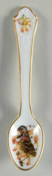 Garden Birds Spoon Collection Gray Headed Bunting - No Box