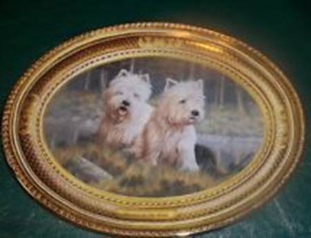 West Highland White Terrier Westies On The Moor - No Box