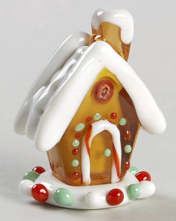 Glass Menagerie-Christmas Gingerbread House - Boxed