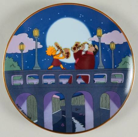 The Simpsons by Franklin Mint