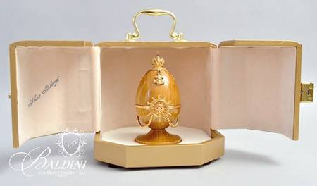 St Petersburg Collection Shtandart Egg - Boxed