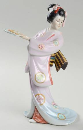 Maiko Figurines By Tokutaro Tamai by Franklin Mint