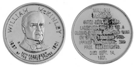 Presidential Commemorative Coins William McKinley - No Box