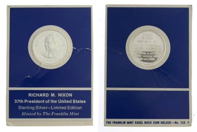 Presidential Commemorative Coins Richard Nixon - No Box