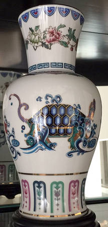Chien-Ying-May Giftware Journey Of The Heavenly Tortoise Vase - No Box