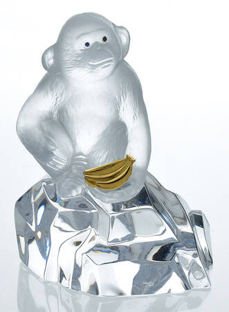 Faberge Jeweled Animals The Jeweled Chimpanzee - No Box