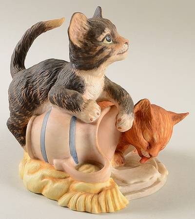 Gail Ferretti Cats by Franklin Mint