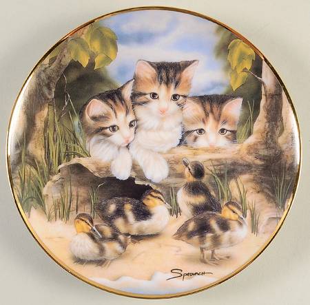 Craig Sprovach Kittens Fine Feathered Friends - No Box