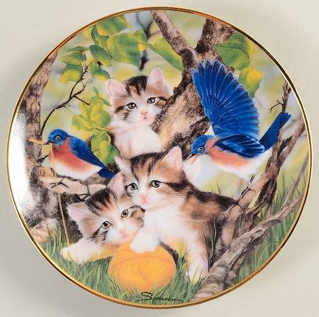 Craig Sprovach Kittens Spinning A Yarn - No Box