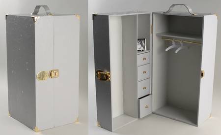 Jackie Doll (Vinyl) Wardrobe Trunk - Boxed
