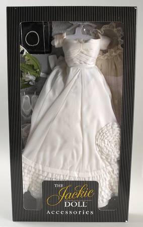 Jackie Doll (Vinyl) Wedding Ensemble - Boxed