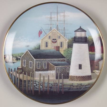 Wysocki Lighthouses by Franklin Mint