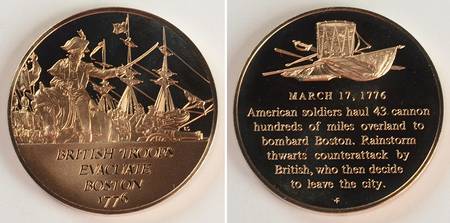 History of the American Revolution British Troops Evacuate Boston - No Box