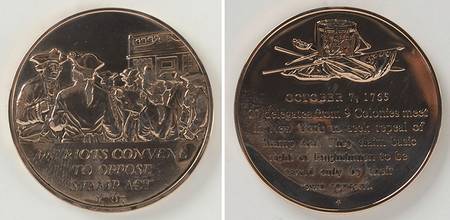 History of the American Revolution Patriots Convene To Oppose Stamp Act - No Box