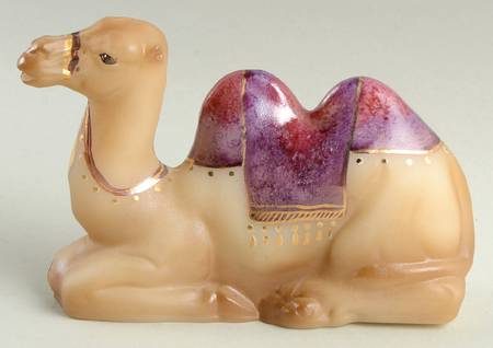 Fenton Nativity-First Edition Camel  -  W-5 1/4" - No Box