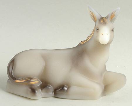 Fenton Nativity-First Edition Donkey - No Box