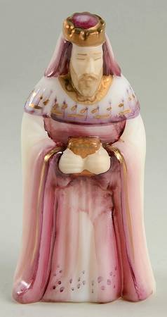 Fenton Nativity-First Edition Wiseman-Kneeling - No Box