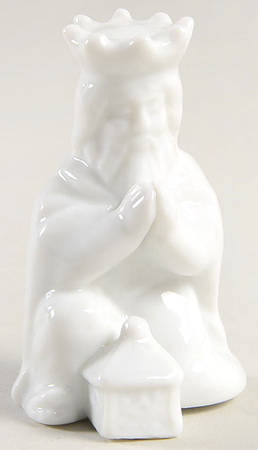 Nativity Figurines (White) Balthazar - No Box