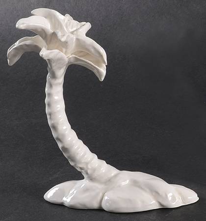 Nativity Figurines (White) Single Palm Treee - No Box