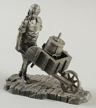 Colonial Peddlers by Franklin Mint