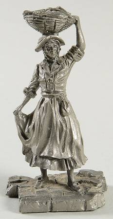 Colonial Peddlers Hot Corn Girl - No Box