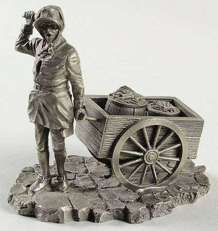 Colonial Peddlers Charcoal Peddler - No Box