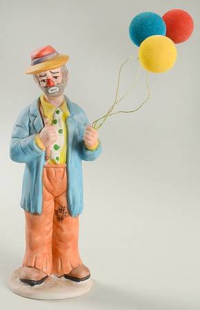 Emmett Kelly Jr-Open Edition Figurines Balloons - Boxed