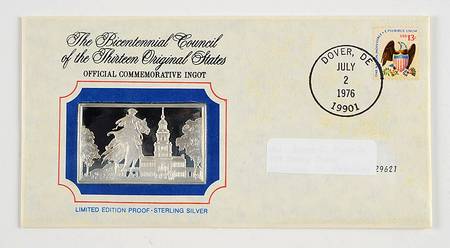 Bicentennial Council Ingots Rodney Casts Deciding Vote - No Box