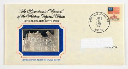 Bicentennial Council Ingots Commitee To Draft Declaration - No Box