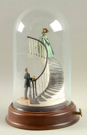 Gone with the Wind Music Box Romance At Twelve Oaks - With Box