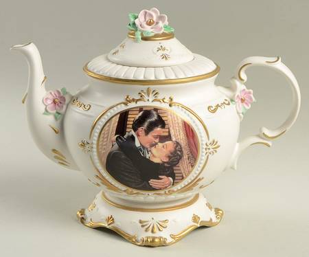 Gone With The Wind Giftware Teapot (Decal) - No Box